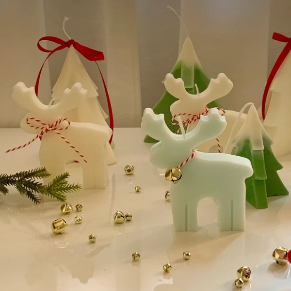 Reindeer Soy Wax Candle