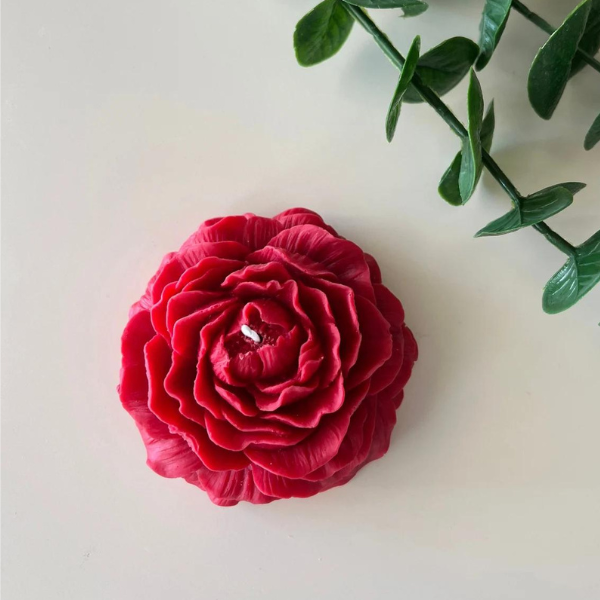 Flower Soy Wax Candle - Set of 2