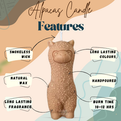 Alpacas Soy Wax Candle for Her- Set of 2