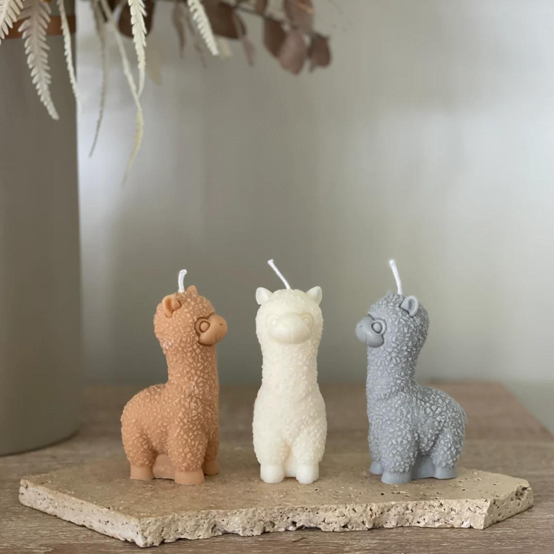 Alpacas Soy Wax Candle for Her- Set of 2