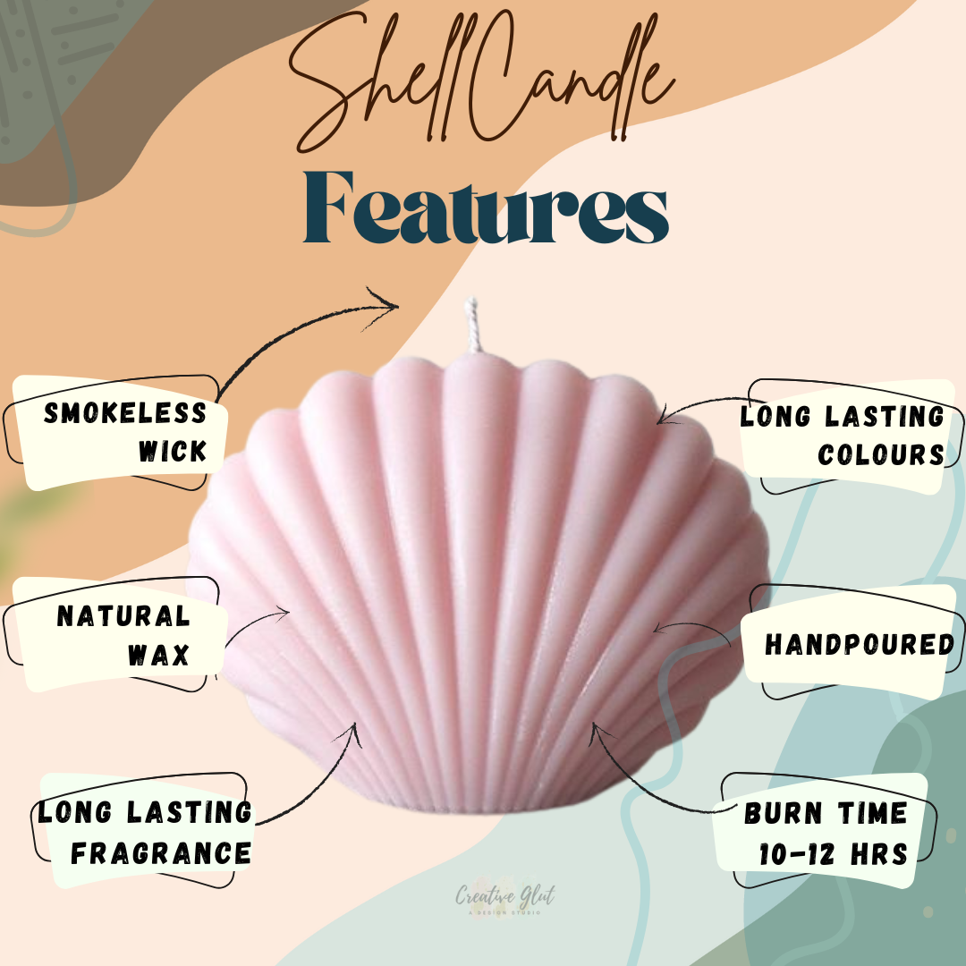 Shell Soy Wax Candle